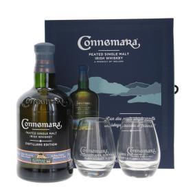 Connemara Distillers Edition mit 2 Gläsern (B-Ware) 